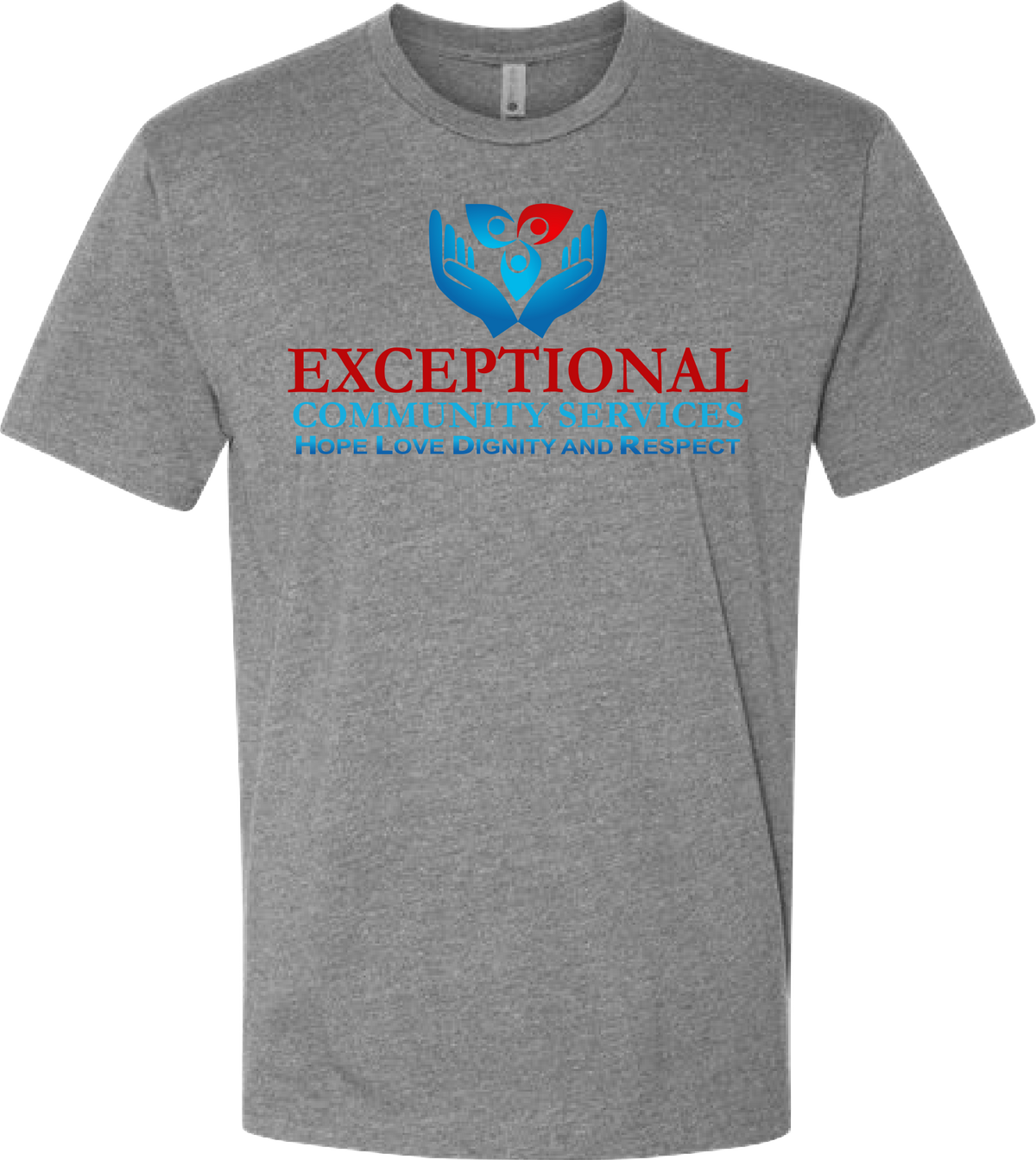 Exceptional Community Services | Full Front T-shirt
