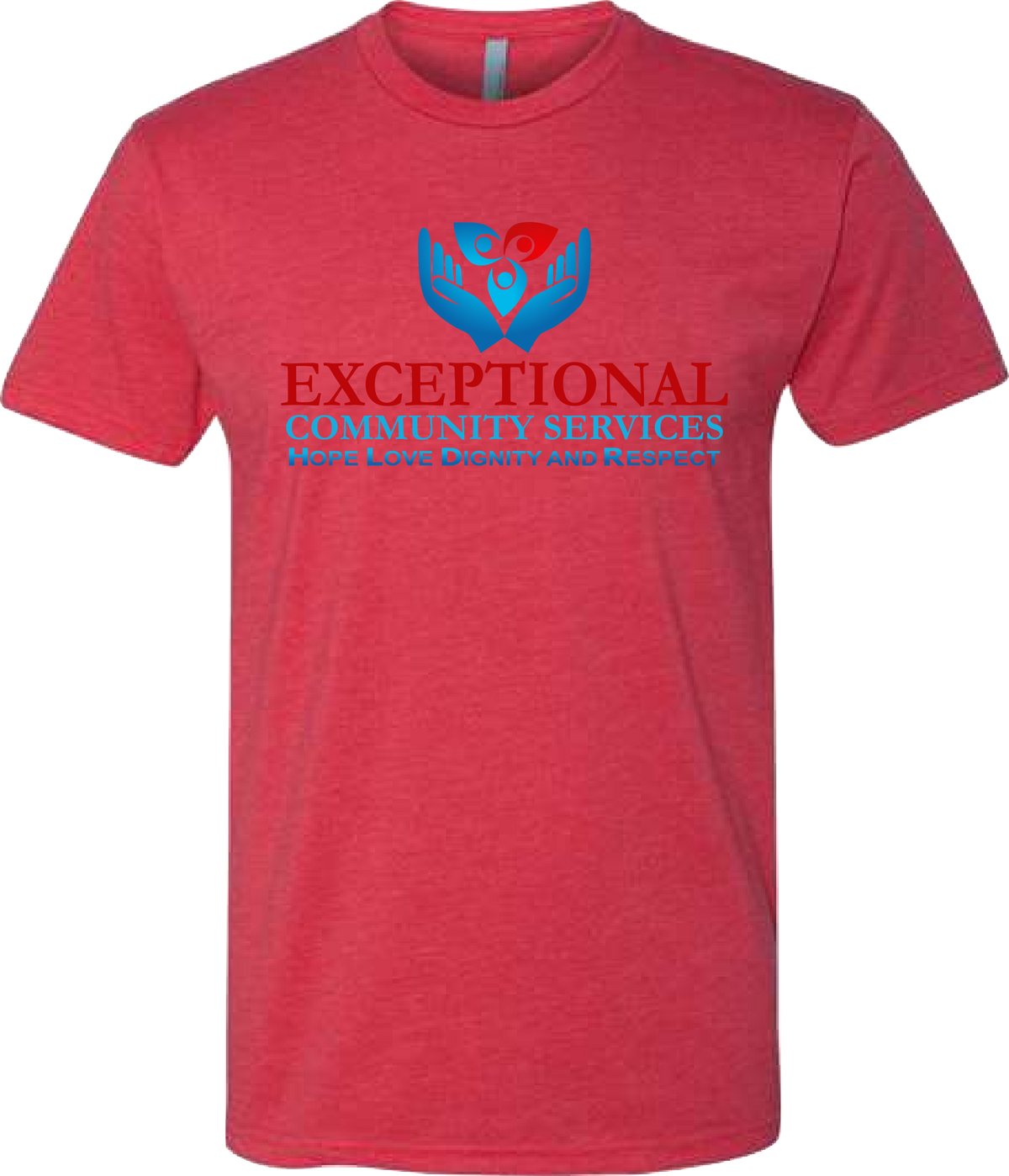 Exceptional Community Services | Full Front T-shirt