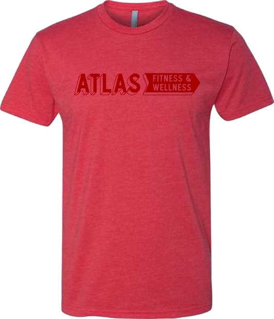 Atlas Fitness & Wellness | Red Logo