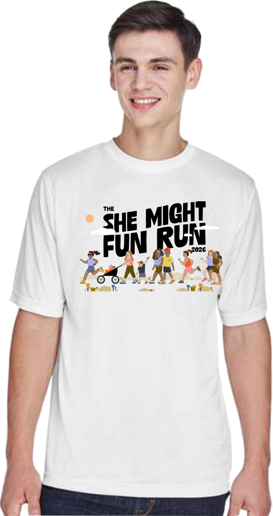 She Might Fun Run | Performance T-shirt