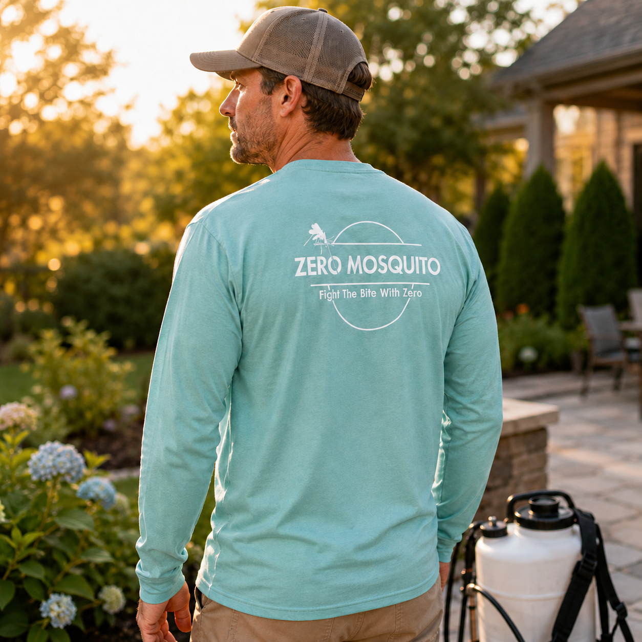 Zero Mosquito | Longsleeve - White Logo