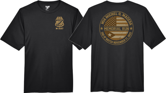 M-3107 | Black T-shirt