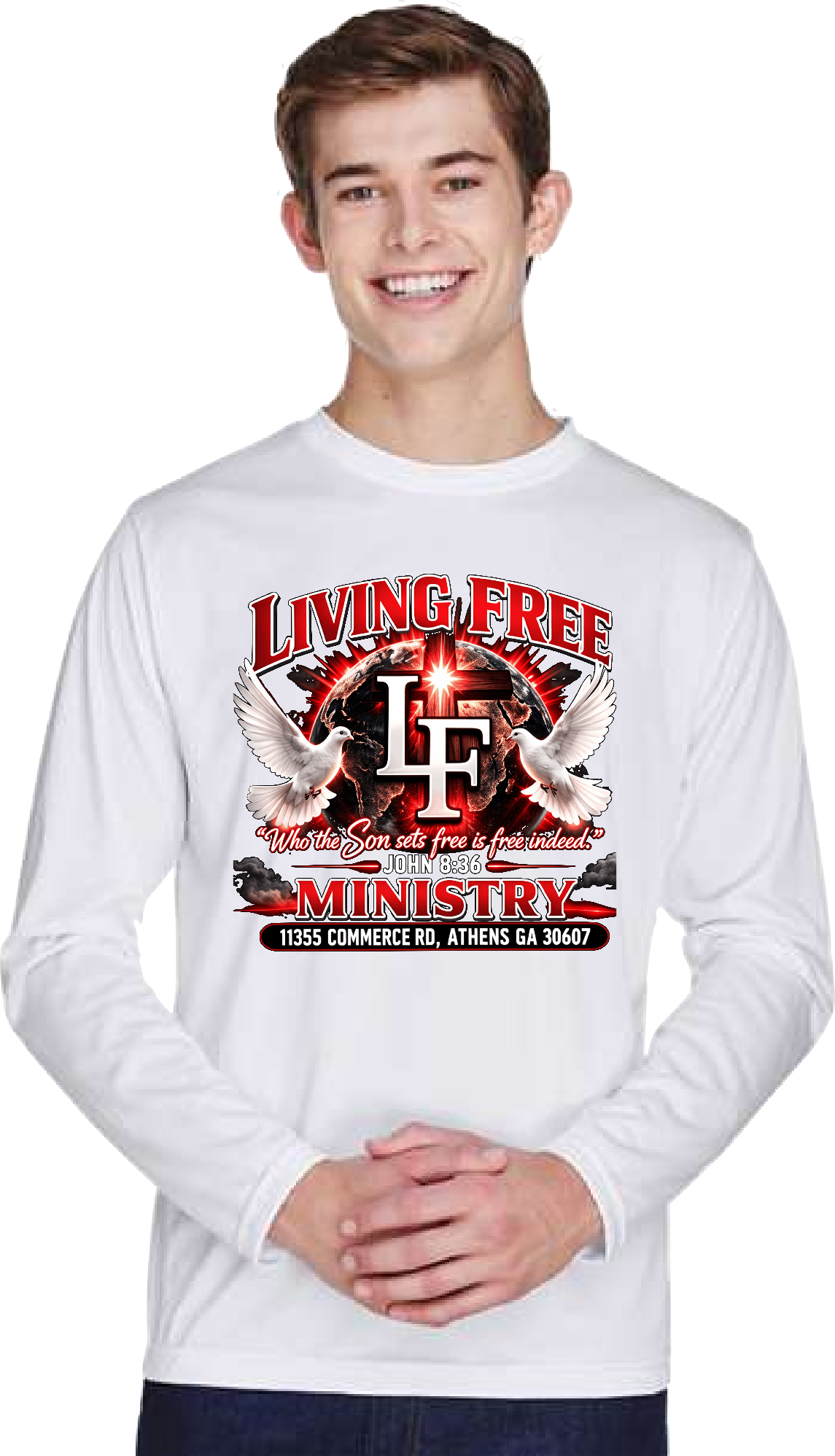Living Free Ministry | Dri-Fit Longsleeve
