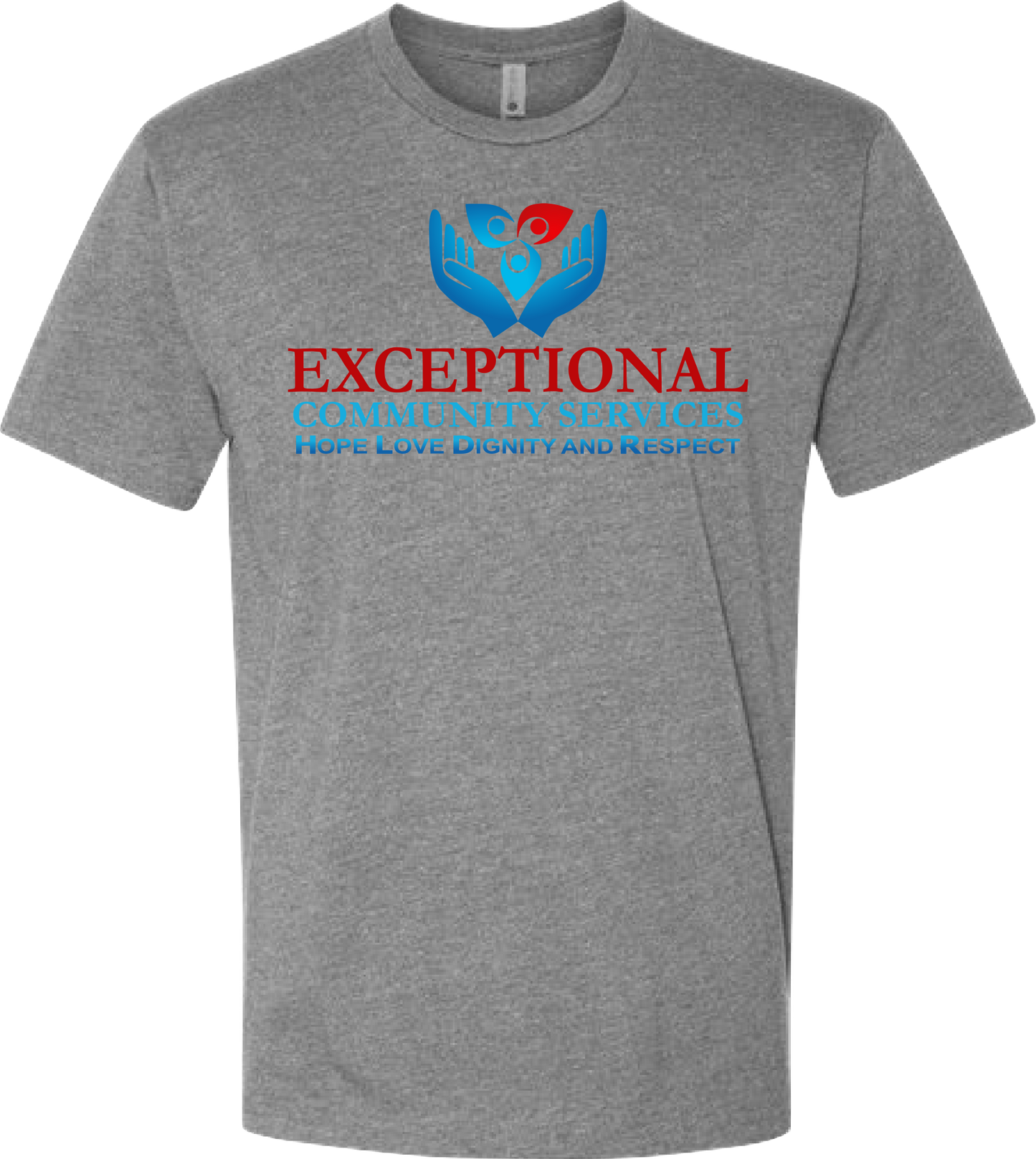 Exceptional Community Services | Full Front T-shirt