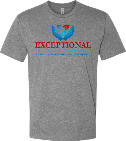 Exceptional Community Services | Full Front T-shirt