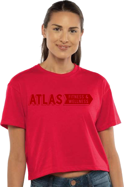 Atlas Fitness & Wellness | Red Logo - Cropped