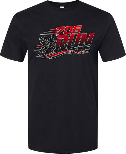 706 Run Club | T-shirts | Red Design