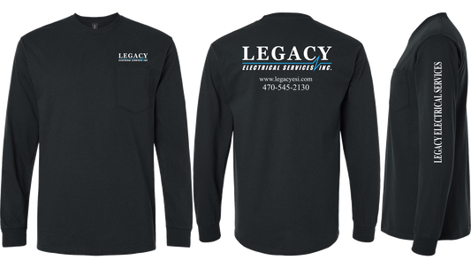 Legacy Electric | White Logo Long Sleeve