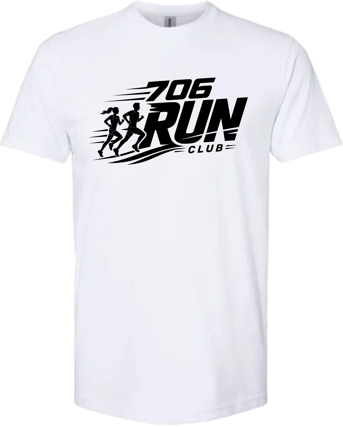 706 Run Club | T-shirts | Black Design