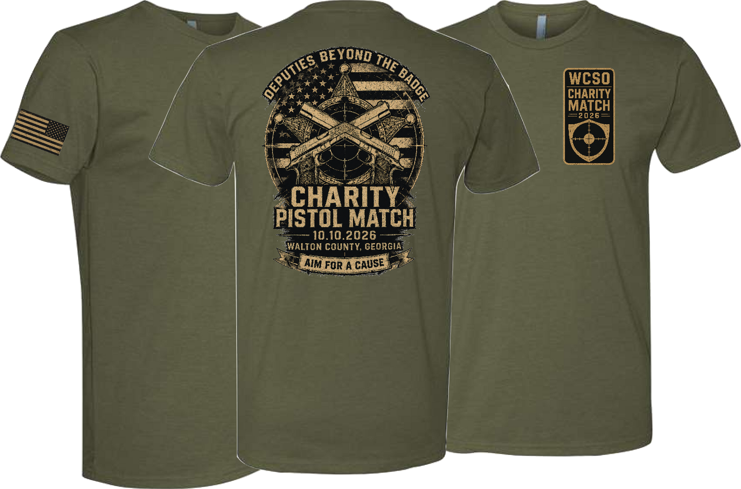 2026 Charity Pistol Match | OD Green