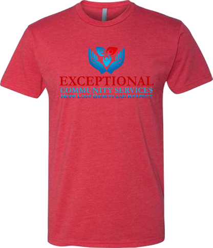 Exceptional Community Services | Full Front T-shirt