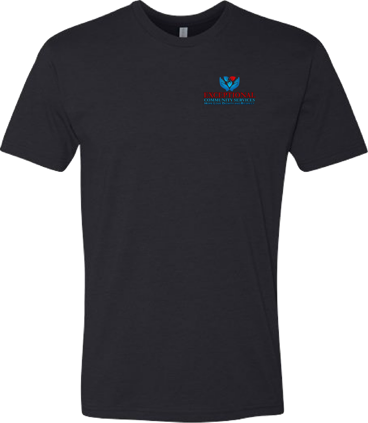 Exceptional Community Services | Left Chest T-shirt