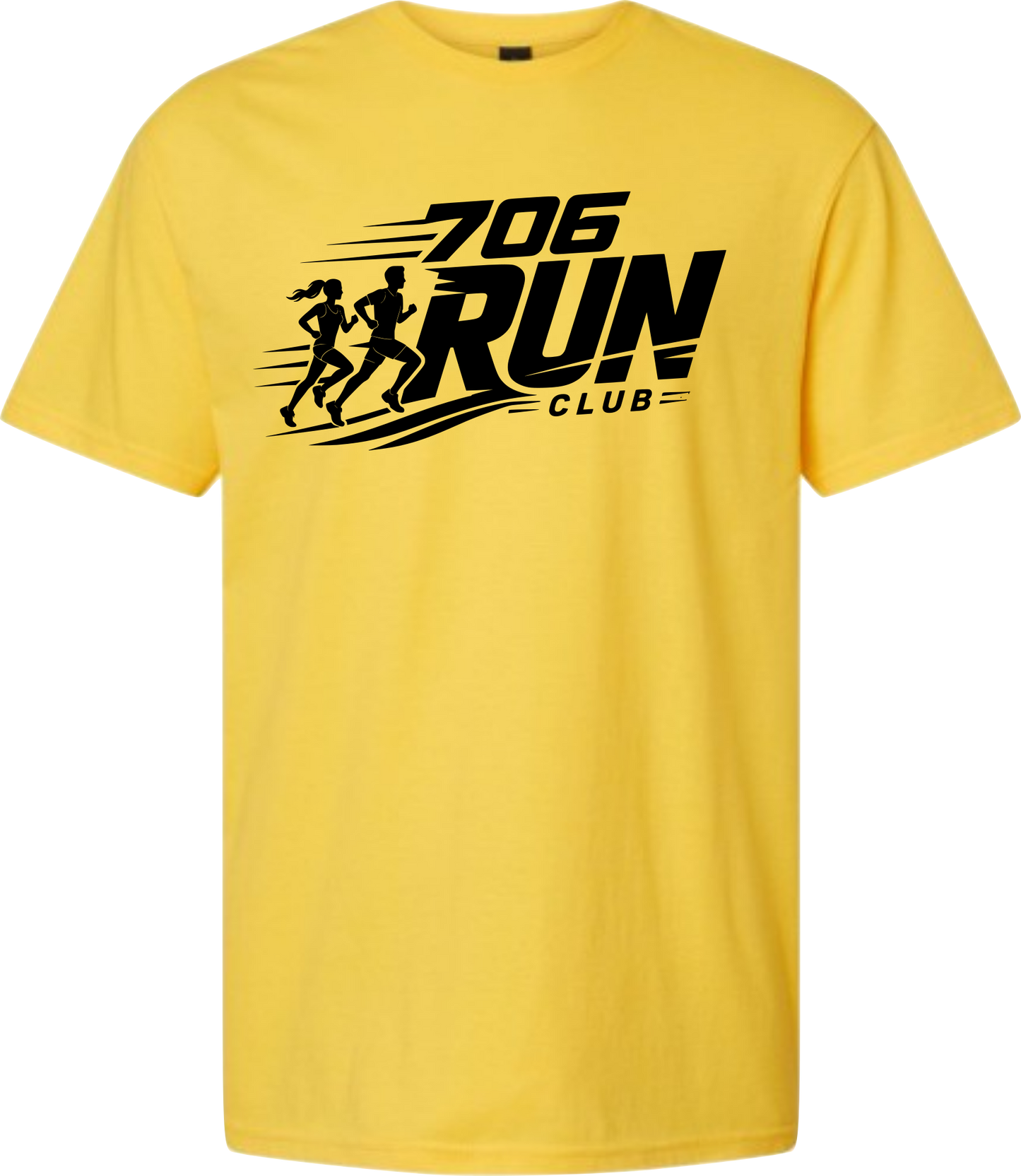 706 Run Club | T-shirts | Black Design