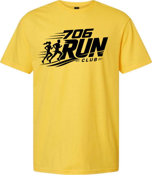 706 Run Club | T-shirts | Black Design