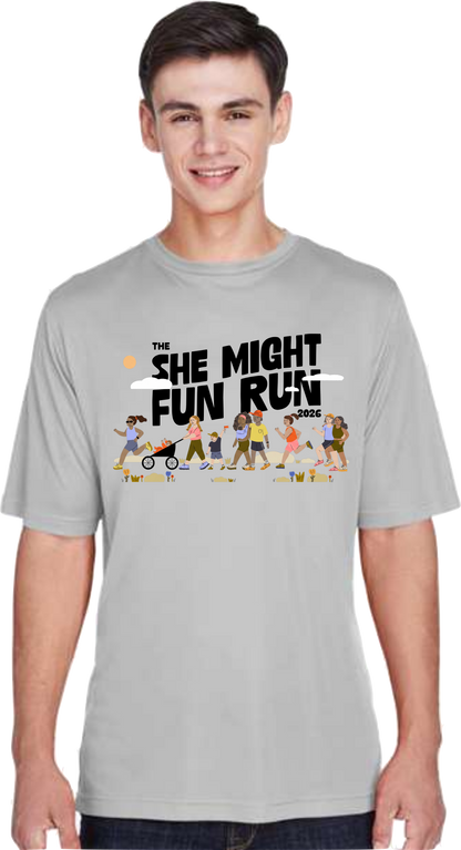 She Might Fun Run | Performance T-shirt