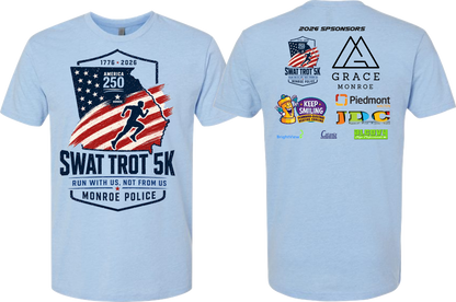 Monroe Police Department | Swat Trot 2026 T-shirt