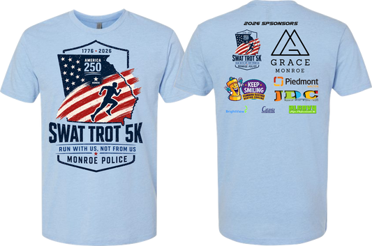 Monroe Police Department | Swat Trot 2026 T-shirt