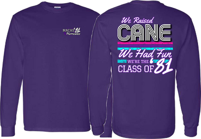 MACHS | Class of 81 | Color Long Sleeve