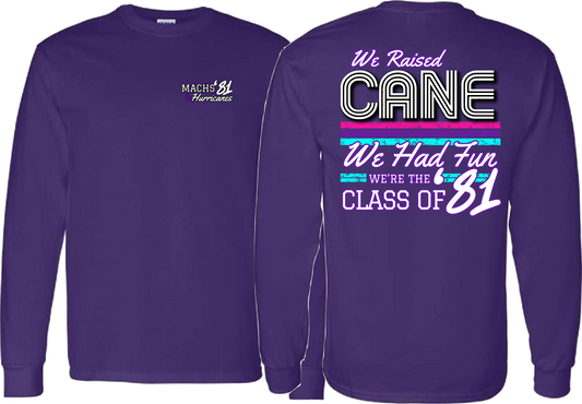 MACHS | Class of 81 | Color Long Sleeve