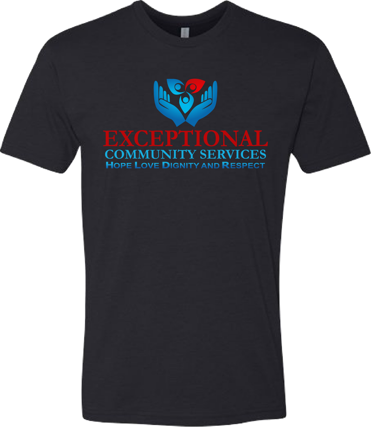 Exceptional Community Services | Full Front T-shirt
