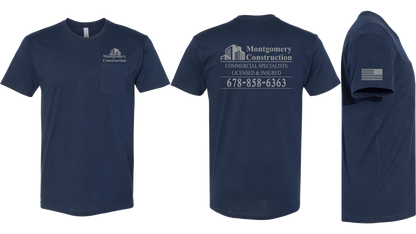 Montgomery Construction | Pocket T-shirt