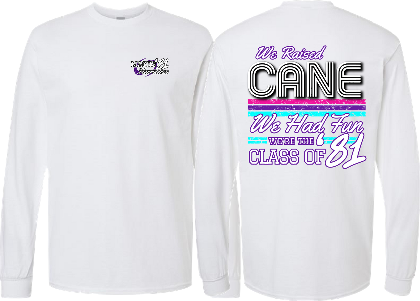 MACHS | Class of 81 | Color Long Sleeve