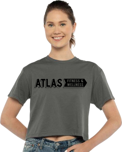 Atlas Fitness & Wellness | Black Logo - Cropped