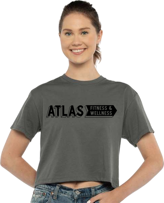 Atlas Fitness & Wellness | Black Logo - Cropped