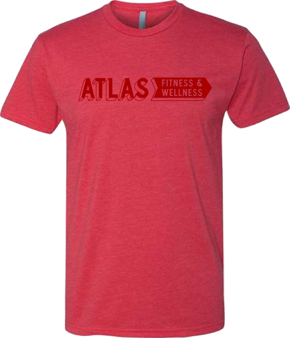 Atlas Fitness & Wellness | Red Logo