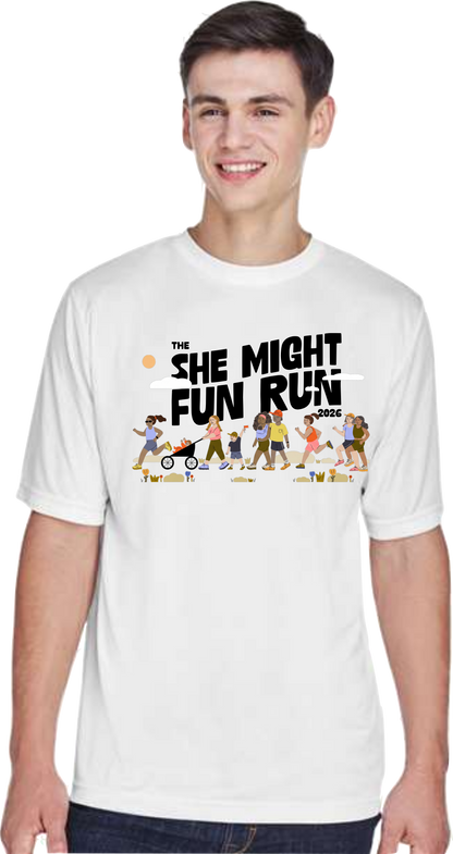 She Might Fun Run | Performance T-shirt