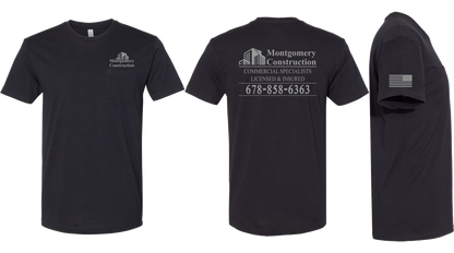 Montgomery Construction | Pocket T-shirt