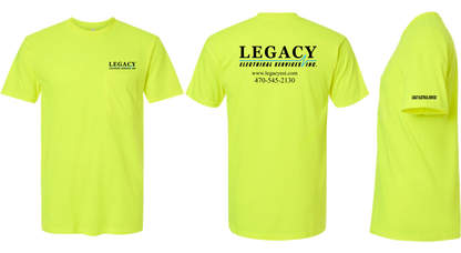 Legacy Electric | Black Logo T-shirts