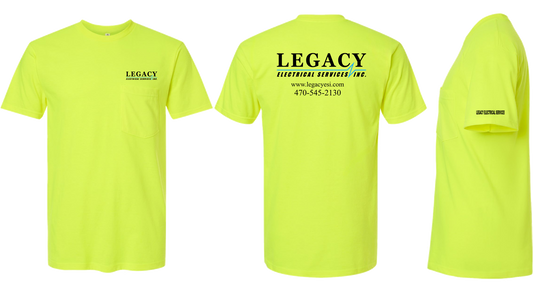 Legacy Electric | Black Logo T-shirts
