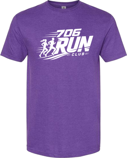 706 Run Club | T-shirts | White Design