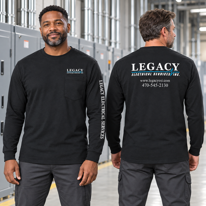 Legacy Electric | White Logo Long Sleeve