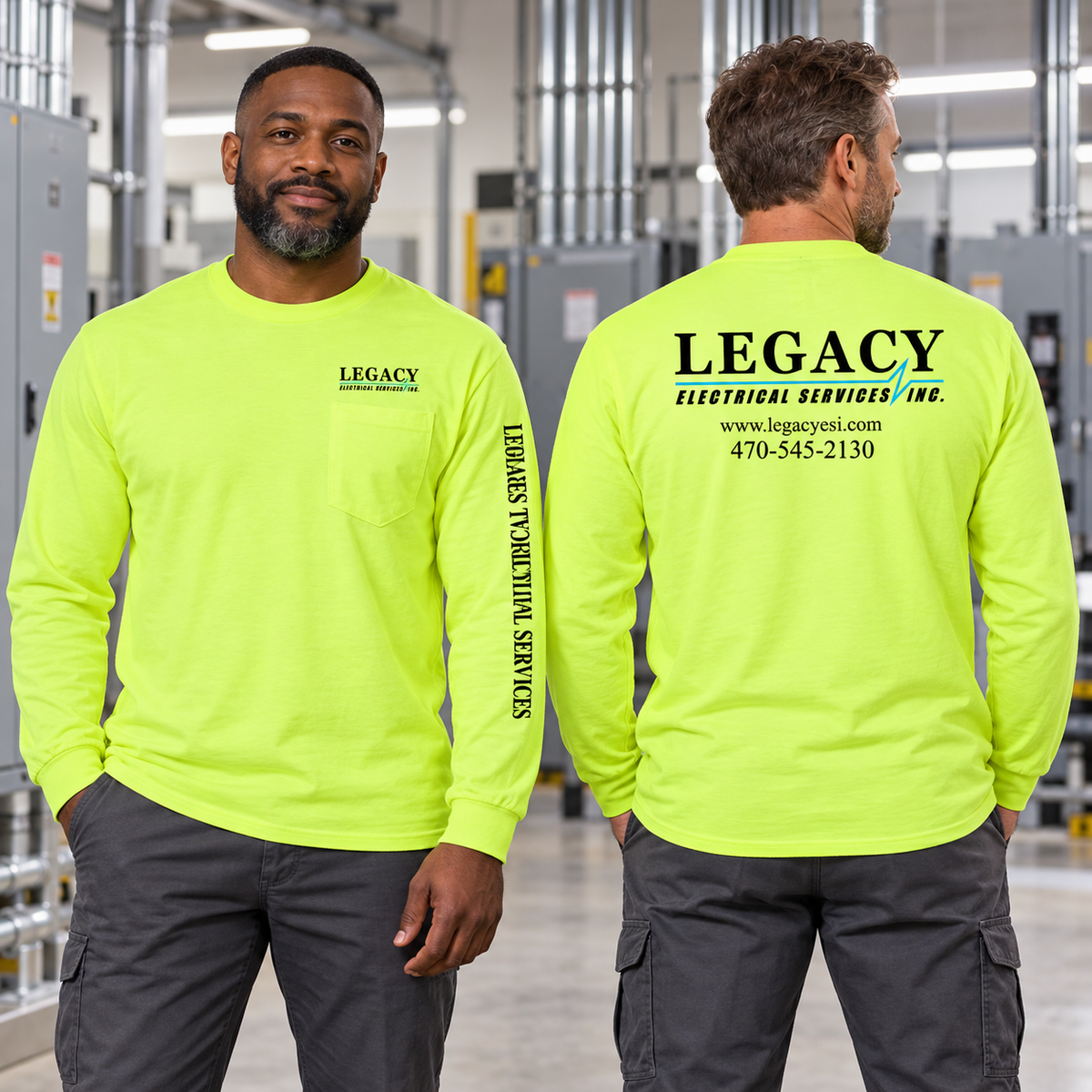 Legacy Electric | Black Logo Long Sleeve