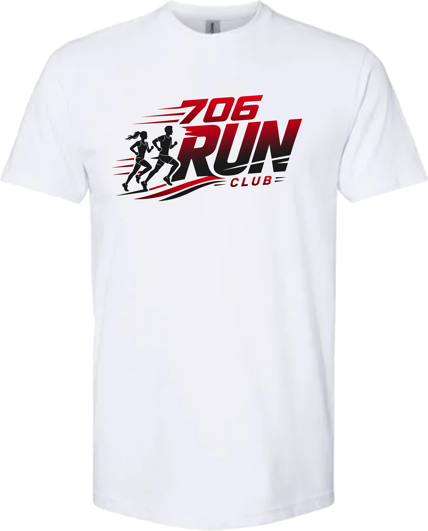 706 Run Club | T-shirts | Red Design