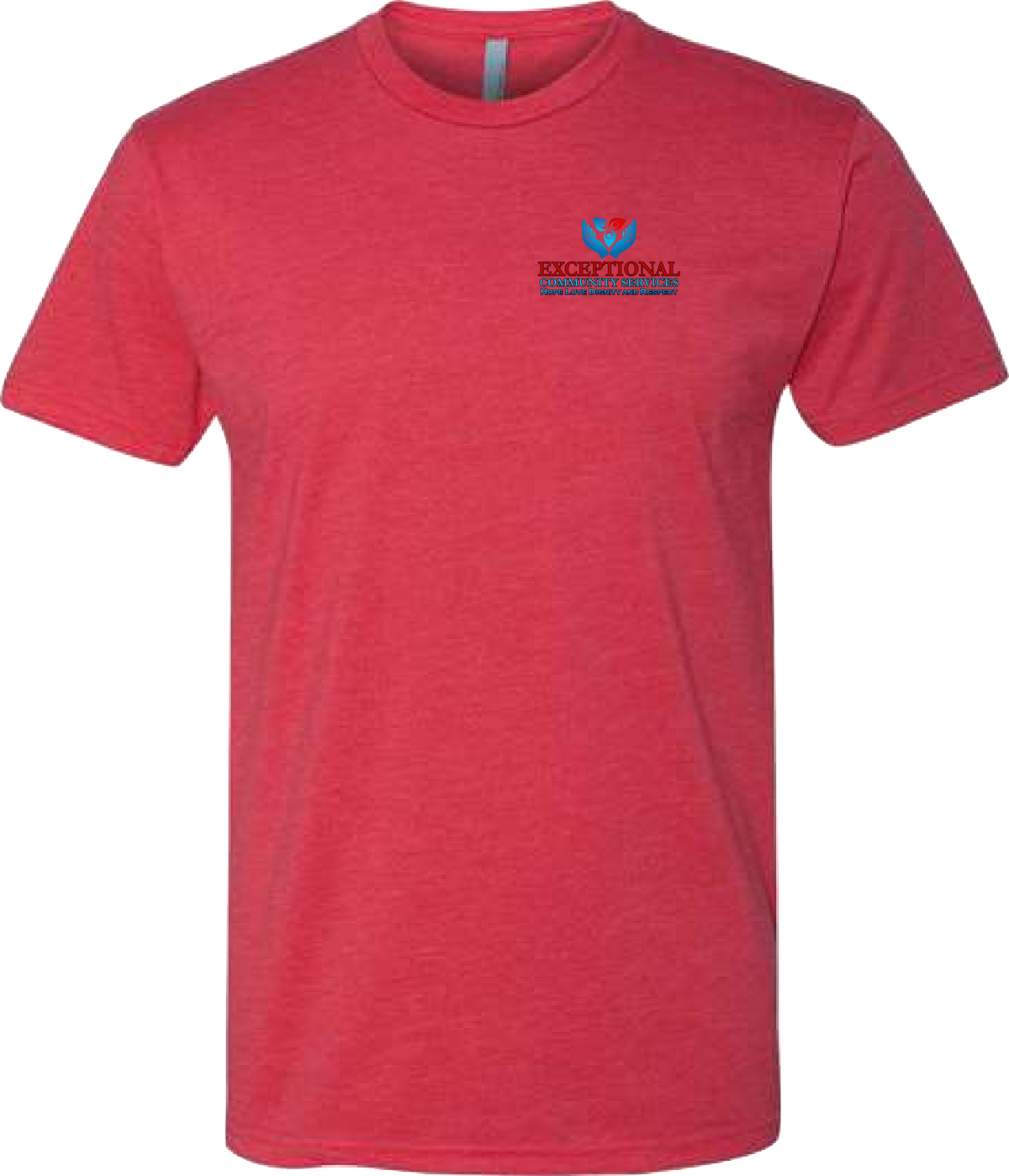 Exceptional Community Services | Left Chest T-shirt