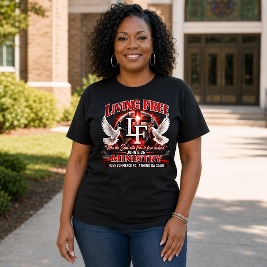 Living Free Ministry | Dri-Fit T-shirt