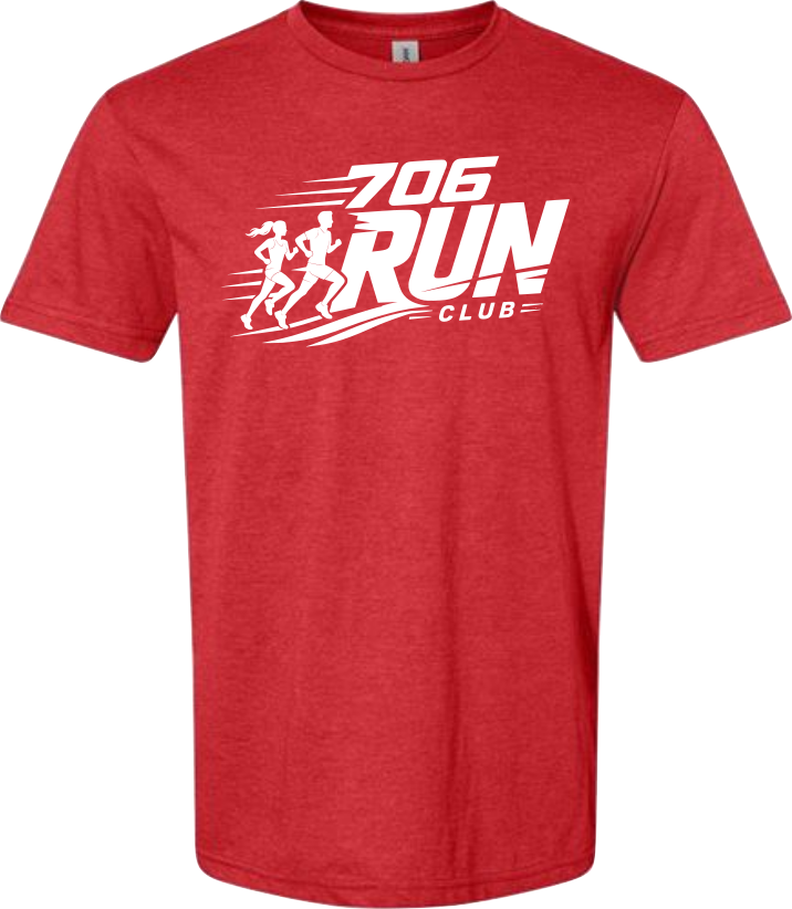 706 Run Club | T-shirts | White Design