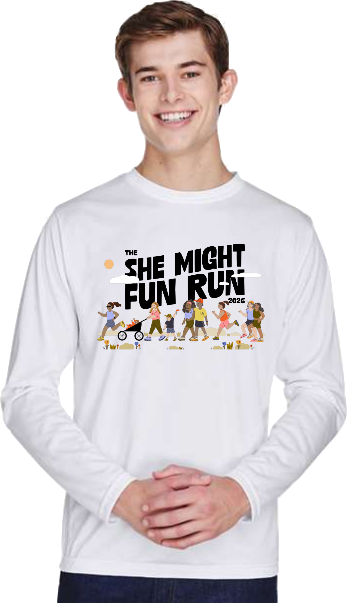 She Might Fun Run | Performance Long Sleeve