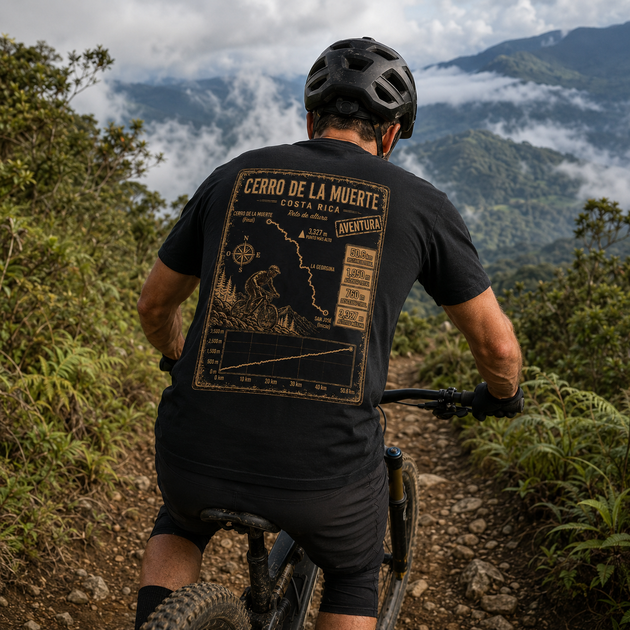 Ride CR | Cerro De La Muerte | T-shirts