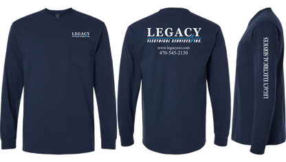 Legacy Electric | White Logo Long Sleeve