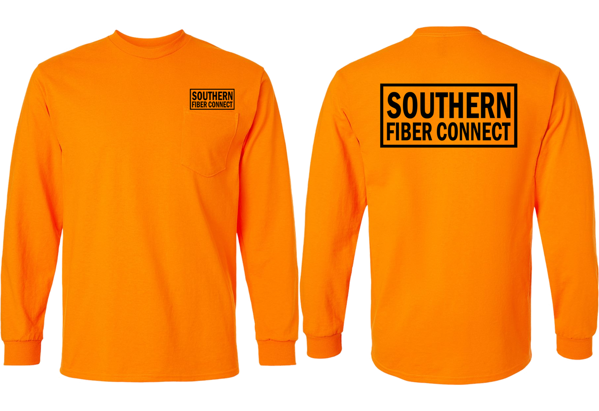 Southern Fiber Connect | Black Logo Long Sleeve