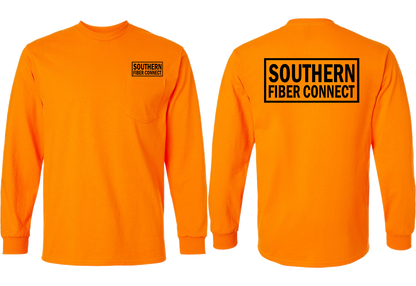 Southern Fiber Connect | Black Logo Long Sleeve