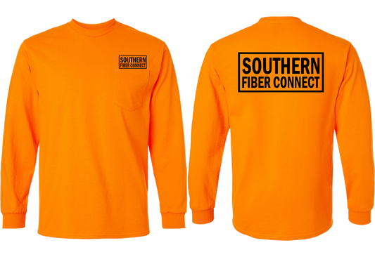 Southern Fiber Connect | Black Logo Long Sleeve