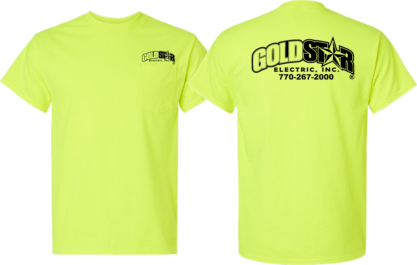 Gold Star Electric | Pocket T-shirt
