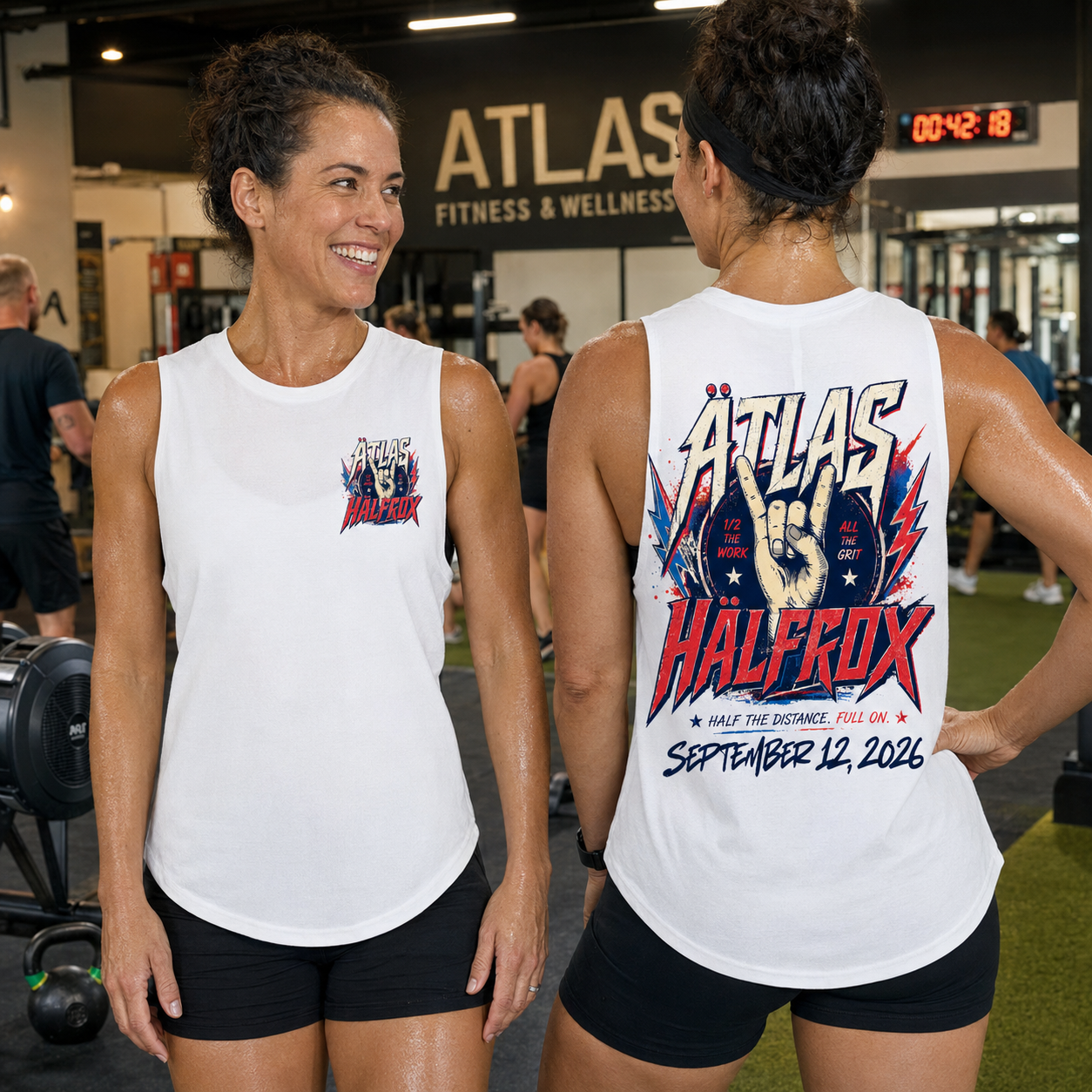 Atlas Fitness & Wellness | Half | Ladies Tank
