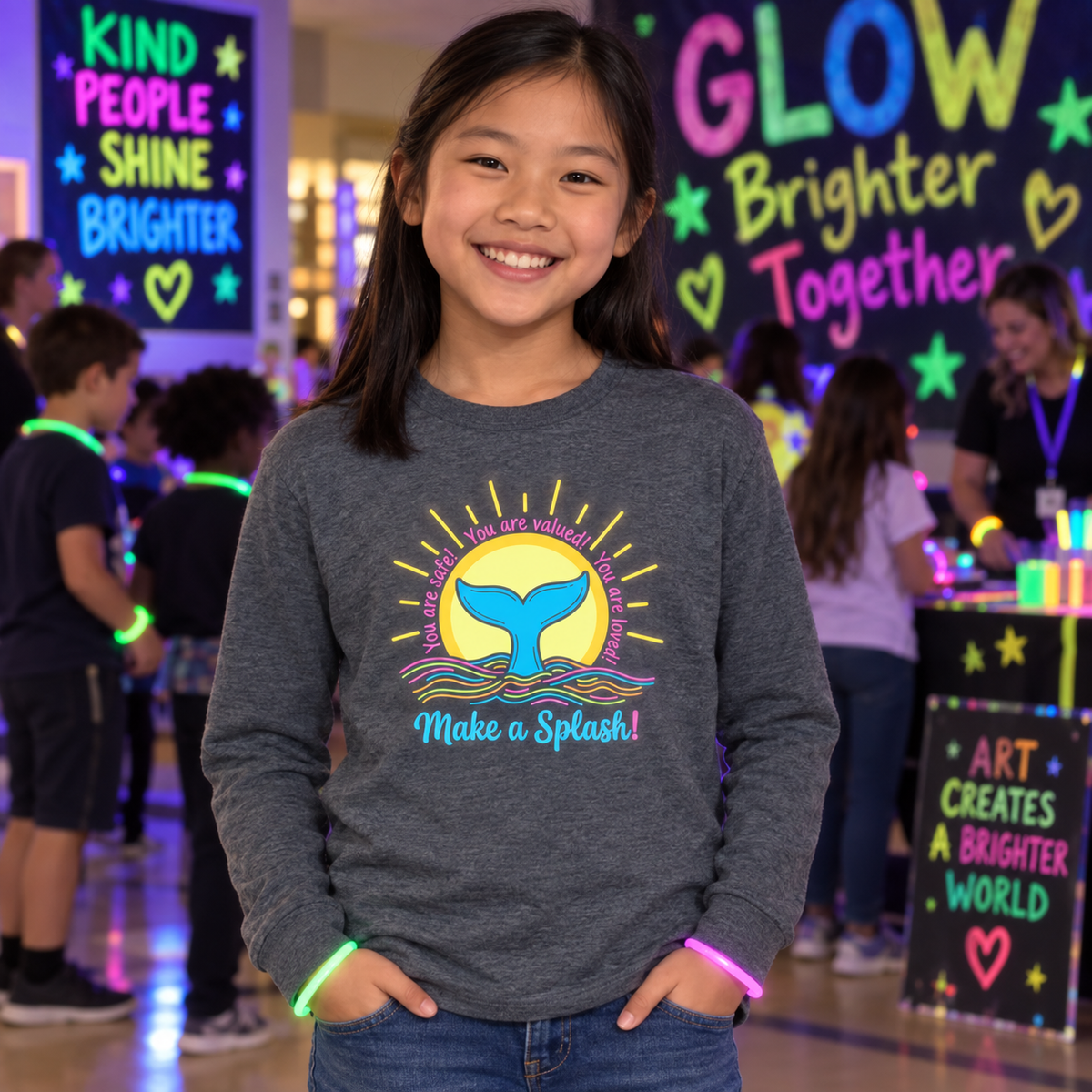 Make a Splash 2026 | Long Sleeve T-shirt - Youth