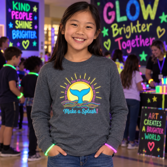 Make a Splash 2026 | Long Sleeve T-shirt - Youth